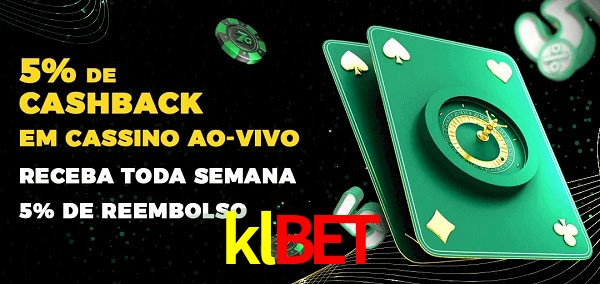 Promoções do cassino ao Vivo klbet